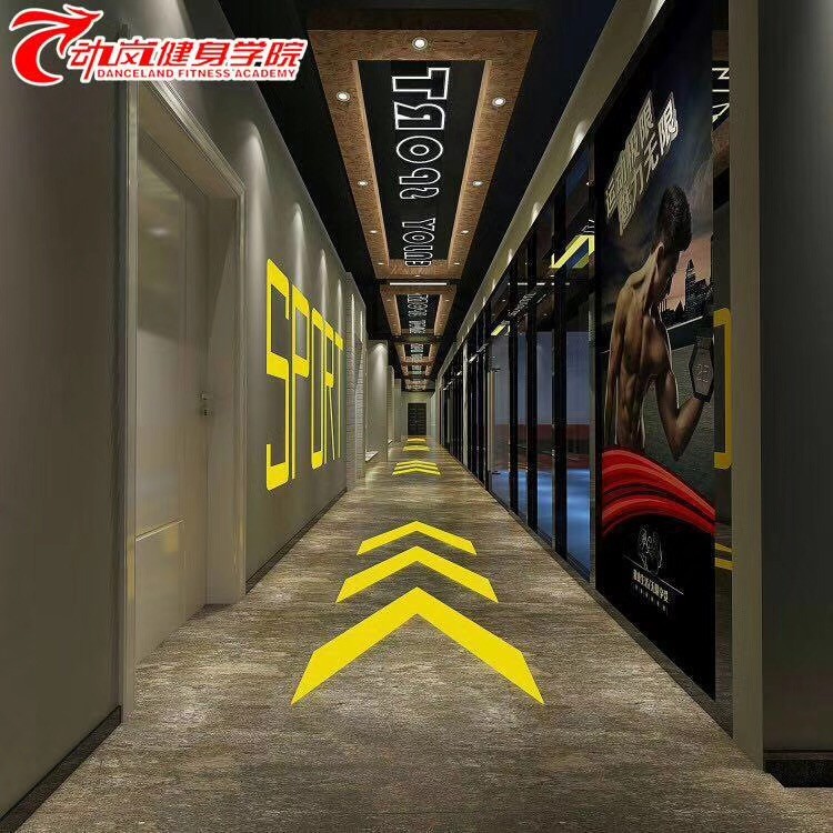 動(dòng)嵐健身湖南岳陽(yáng)健身房加盟店裝修風(fēng)格展示