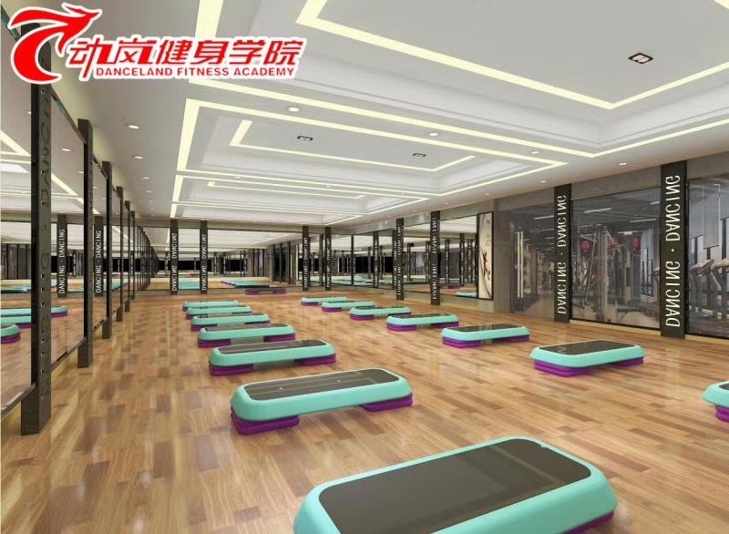 動(dòng)嵐健身湖南岳陽(yáng)健身房加盟店裝修風(fēng)格展示