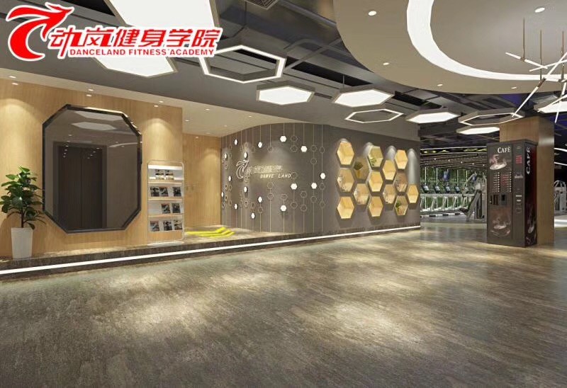 動(dòng)嵐健身湖南岳陽(yáng)健身房加盟店裝修風(fēng)格展示